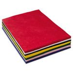 Creativity Street One Pound Felt Sheet Pack, Rectangular, 9 x 12, Assorted Colors, 30/Pack