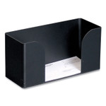 CONTROLTEK Forms Holder, For Deposit Slips, Tickets, Vouchers, Checks, ABS Plastic, Black
