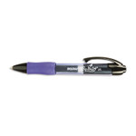 AbilityOne 7520015882364 SKILCRAFT Bio-Write Gel Pen, Retractable, Medium 0.7 mm, Blue Ink, Translucent Blue Barrel, Dozen (NSN5882364) View Product Image