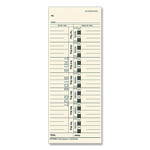 TOPS Time Clock Cards, Replacement for 10-800292, One Side, 3.5 x 9, 500/Box