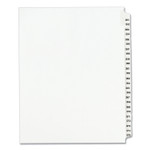 Avery Preprinted Legal Exhibit Side Tab Index Dividers, Avery Style, 25-Tab, 351 to 375, 11 x 8.5, White, 1 Set, (1344) View Product Image