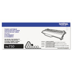 Brother TN750 High-Yield Toner, 8,000 Page-Yield, Black (BRTTN750) View Product Image