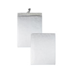 Survivor Heavyweight 18 lb Tyvek Catalog Mailers, Square Flap, Redi-Strip Adhesive Closure, 18 x 23, White, 25/Box