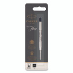 Parker Refill for Parker Ballpoint Pens, Medium Conical Tip, Black Ink