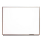 AbilityOne 7110016511295, SKILCRAFT Magnetic Dry Erase Board, 72" x 48", White Surface, Anodized Aluminum Frame