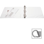 Business Source Basic D-Ring White View Binders (BSN28440BD) View Product Image