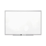 Quartet Classic Series Porcelain Magnetic Dry Erase Board, 72 x 48, White Surface, Black Aluminum Frame Product Image 