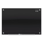 Quartet Infinity Glass Marker Board, 48 x 36, Black Surface (QRTG4836B) View Product Image