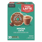 The Original Donut Shop Mocha One Step Latte K-Cup, Vanilla, 20/Box
