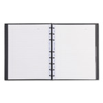 Blueline MiracleBind Notebook, 1-Subject, Medium/College Rule, Black Cover, (75) 9.25 x 7.25 Sheets View Product Image