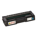 Ricoh 407654 Toner, 6,000 Page-Yield, Cyan (RIC407654) View Product Image