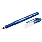 AbilityOne 7520014244872 SKILCRAFT AlphaGrip Ballpoint Pen, Stick, Medium 1 mm, Blue Ink, Blue Barrel, Dozen (NSN4244872) View Product Image