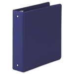 AbilityOne 7510014316236 SKILCRAFT Round Ring Binder, 3 Rings, 2" Capacity, 11 x 8.5, Dark Blue (NSN4316236) View Product Image