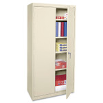 Alera Standard Assembled Storage Cabinet, 36w x 18d x 72h, Putty