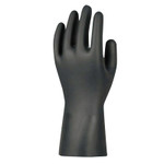 SHOWA N-DEX 9700 Series Disposable Nitrile Gloves, Powder Free, 6 mil, Large, Black View Product Image