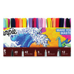 Sharpie Permanent Markers Ultimate Collection Value Pack, Assorted Tip Sizes/Types, Assorted Colors, 115/Set (SAN1983255) View Product Image