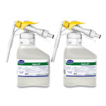 Diversey Alpha-HP Multi-Surface Disinfectant Cleaner, Citrus Scent, 1.5 L RTD Spray Bottle, 2/Carton (DVO5549254) View Product Image