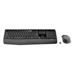 Logitech MK345 Wireless Combo, 2.4 GHz Frequency/30 ft Wireless Range, Black