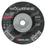 4-1/2 X 3/32 Wolv Ty27 Cut Whl  A24T  5/8-11 Unc (804-56385)