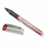 AbilityOne 7520015877781, SKILCRAFT Liquid Magnus Hybrid Gel Pen, Stick, Fine 0.7 mm, Red Ink, Red/Gray Barrel, 4/Pack