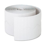 Pacon Bordette Decorative Border, 2.25" x 50 ft, White