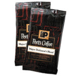 Peet's Coffee & Tea Coffee Portion Packs, Major Dickason's Blend, 2.5 oz Frack Pack, 18/Box