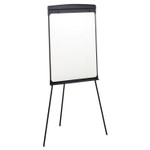 Quartet Magnetic Dry Erase Easel, 27 x 35, Graphite Surface, Graphite Plastic Frame View Product Image