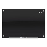 Quartet Infinity Glass Marker Board, 72 x 48, Black Surface (QRTG7248B) View Product Image