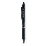 Pilot FriXion Clicker Erasable Gel Pen, Retractable, Bold 1 mm, Black Ink, Black Barrel, Dozen (PIL11384) View Product Image