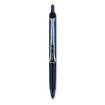 Pilot Precise V5RT Roller Ball Pen, Retractable, Extra-Fine 0.5 mm, Navy Ink, Navy Barrel, Dozen (PIL13447) View Product Image