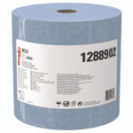 WypAll X90 Cloths, Jumbo Roll, 2-Ply, 11.1 x 13.4, Denim Blue, 450/Roll