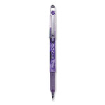 Pilot Precise P-700 Gel Pen, Stick, Fine 0.7 mm, Purple Ink, Purple Barrel, Dozen