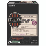 Tully's Coffee Breakfast Blend Coffee K-Cups, 24/Box GMT192719