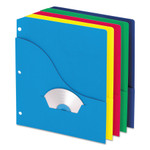 Pendaflex Pocket Project Folders, 3-Hole Punched, Letter Size, Assorted Colors, 10/Pack (PFX32900) View Product Image