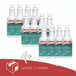 Betco Green Earth Peroxide Cleaner, Fresh Mint Scent, 32 oz Bottle, 12/Carton