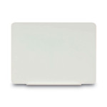 MasterVision Magnetic Glass Dry Erase Board, 60" x 48", Opaque White Surface