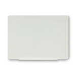 MasterVision Magnetic Glass Dry Erase Board, 48" x 36", Opaque White Surface