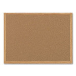 MasterVision Earth Cork Board, 48 x 36, Tan Surface, Oak Wood Frame (BVCSB0720001233) View Product Image