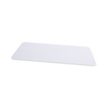 Alera Shelf Liners For Wire Shelving, Clear Plastic, 48w x 24d, 4/Pack (ALESW59SL4824) View Product Image