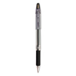 Zebra Jimnie Gel Pen, Stick, Medium 0.7 mm, Black Ink, Smoke Barrel, 12/Pack (ZEB44110) View Product Image