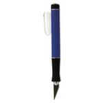 X-ACTO X3000 Rubber-Barrel Hobby Knife, (3) #11 Blades, 4.5" Aluminum/Rubber Handle, Black