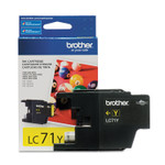 Brother LC71Y Innobella Ink, 300 Page-Yield, Yellow