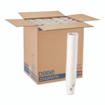 Dixie Pathways Paper Hot Cups, 12 oz, White/Brown, 50/Sleeve, 20 Sleeves/Carton