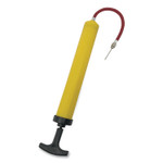 Champion Sports Standard Hand Pump, 12" Long, Yellow/Black