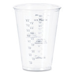 Dart PET Graduated Medical and Dental Cups, 10 oz, Clear, Graduated, 50/Bag, 20 Bags/Carton (SCCTP10DGM) View Product Image