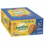 Nabisco belVita Breakfast Biscuits, Blueberry, 1.76 oz Pack, 8/Box