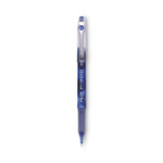 Pilot Precise P-700 Gel Pen, Stick, Fine 0.7 mm, Blue Ink, Blue Barrel, Dozen (PIL38611) View Product Image