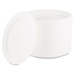 Dart Famous Service Plastic Dinnerware, Plate, 6" dia, White, 125/Pack (DCC6PWFPK) View Product Image