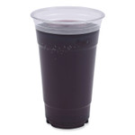 Boardwalk Clear Plastic Cold Cups, 24 oz, PET, 50 Cups/Sleeve, 12 Sleeves/Carton (BWKPET24) View Product Image