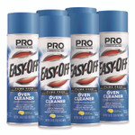 Professional EASY-OFF Fume Free Max Oven Cleaner, Foam, Lemon, 24 oz Aerosol Spray, 6/Carton
